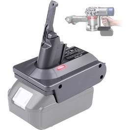 Адаптер для акумулятора Makita 18V до Dyson V7/8: перетворювач акумулятора для пилососів Dyson V7/8 Animal, Absolute, Motorhead Pro
