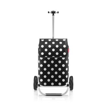 Тролей Reisenthel Shopping Trolley Dots White - Легкий та місткий тролей для покупок, білий
