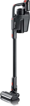 SEVERIN SEPURO акумуляторний ручний та стійковий пилосос з інноваційною технологією пилозбірників та акумулятором Einhell Power, бездротовий пилосос з мішком для алергіків, акумуляторний пилосос, HV 7185 (PRO пилозбірник)