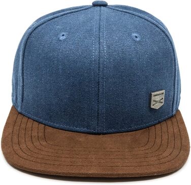 Кепка Snapback Casual Business, темно-синій, універсальний розмір