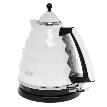 Електричний чайник De'Longhi KBJ 2001.W, 2000 Вт, 1.7 л, білий