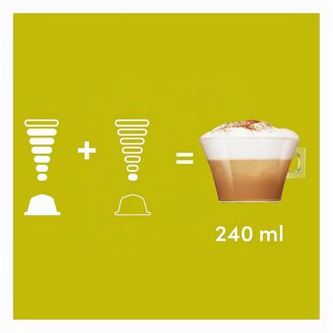 Кавові капсули NESCAFÉ Dolce Gusto Cappuccino, 90 капсул (3 упаковки по 30 шт)