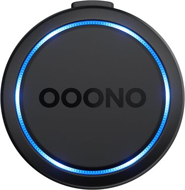 OOONO CO-Driver NO2 2024 – автомобільний радар-детектор з LED-дисплеєм, попередження про радари та небезпеки, сумісний з CarPlay і Android Auto, акумуляторний