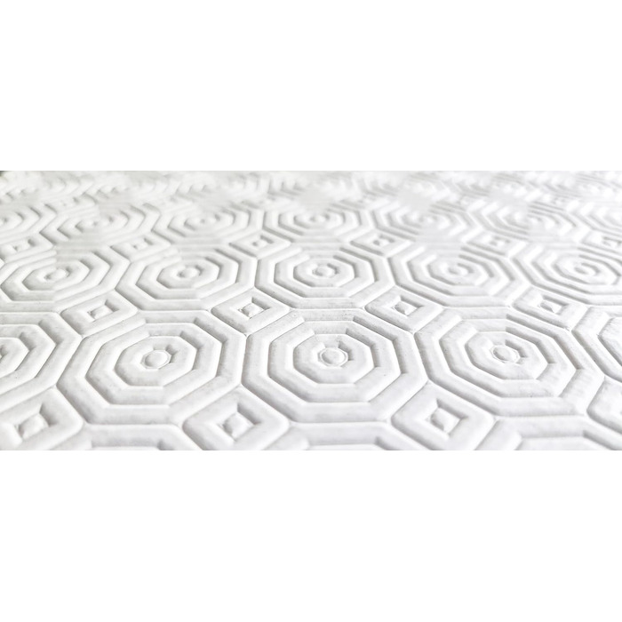 Скатертина захисна GEMITEX Molle, двостороння, біла, 140x300 см, нековзка, італійська, захист від ударів, подряпин і рідин