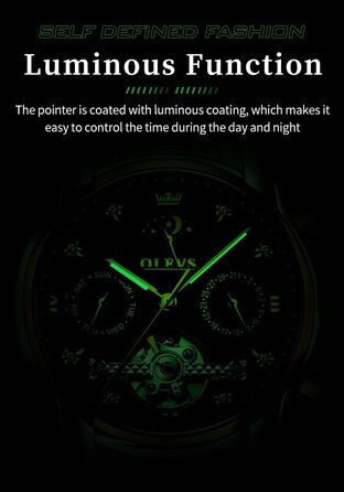 Чоловічий наручний годинник OLEVS 6678: водонепроникний хронограф із кварцовим механізмом, сталевий корпус, підсвічування циферблата, синій/золотий/сріблястий