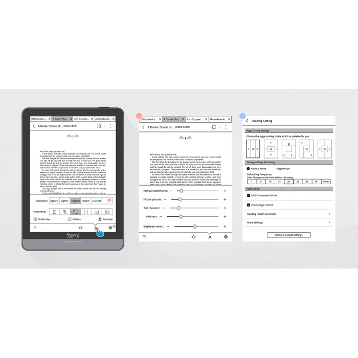 Планшет-читалка Bemi Cognita Tab 6+, 32 ГБ, 6