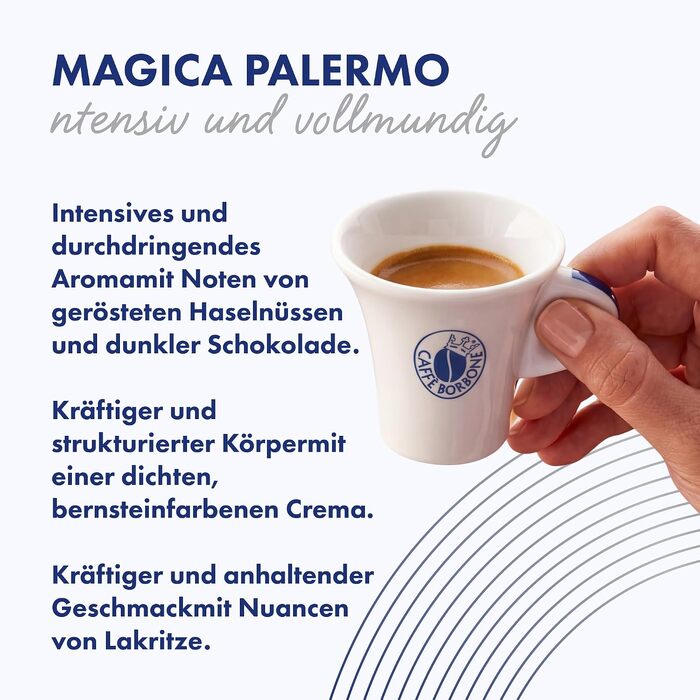 Набір кавових капсул Caffè Borbone для Nespresso (90 шт): Mia Napoli, Ciao Venezia, Magica Palermo — алюмінієві капсули, 3х30 шт