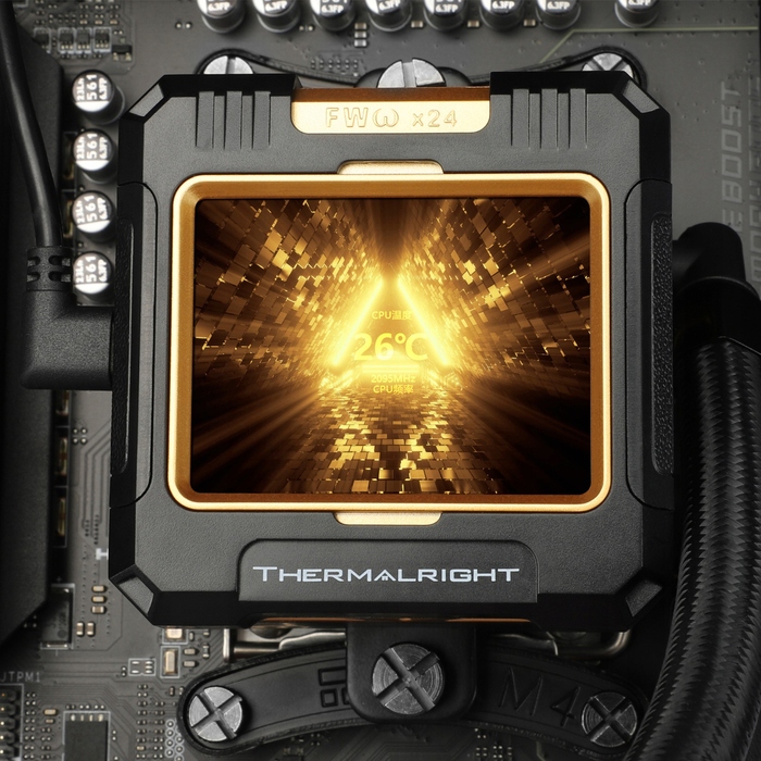 Система водяного охолодження AIO Thermalright Frozen Warframe 360 Black ARGB (Intel/AMD)
