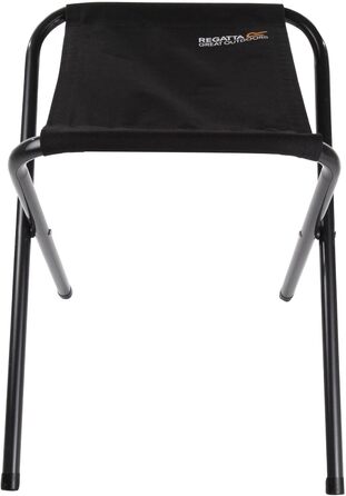 Складаний стільчик Regatta Neu Schwarz - легкий, для кемпінгу та піших прогулянок, чорний/сірий