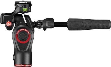 Карбоновий штатив Manfrotto Befree Live Carbon з відео-головкою та сумкою, для DSLR та бездзеркальних камер, навантаження 4кг