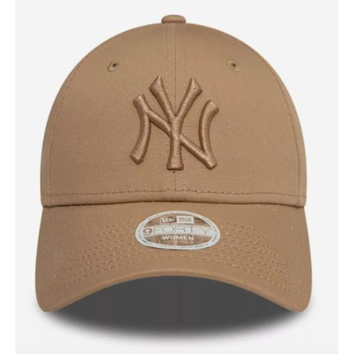 Кепка New Era New York Yankees MLB Essential 9Forty регульована, бежева, жіноча