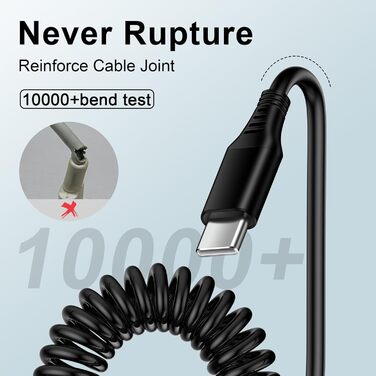 Кабель USB Type-C, 3 шт. (3M+2M+1M) для Samsung, Huawei, Xiaomi. Швидка зарядка, передача даних, нейлон.