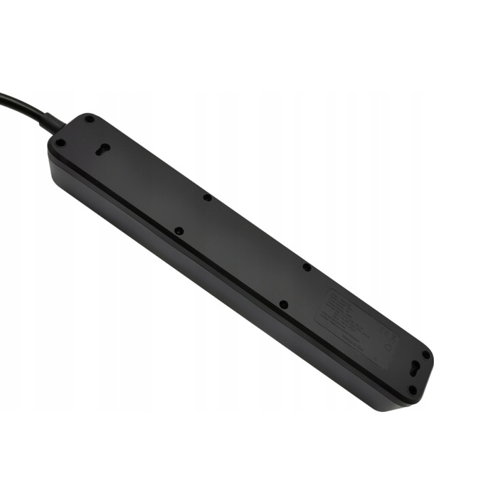 Мережевий фільтр (подовжувач) з 3 USB-портами, вимикачем та захистом від перенапруги, 1.5 м