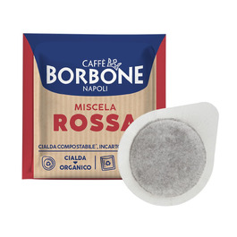 Кавові пади Caffè Borbone Rote Miscela (Червона суміш), ESE 44 мм, біорозкладні, 150 шт