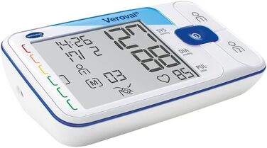 Тонометр Veroval на плече, м'яке вимірювання, клінічно перевірений, контроль положення манжети, виявляє порушення серцевого ритму, з програмним забезпеченням