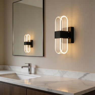 Настінний світильник-бра LED Loft, чорний, 10 Вт (3000К/4500К/6000К)