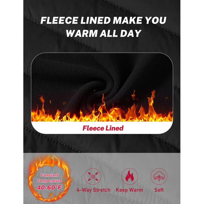 Легка жилетка MoFiz для жінок: безрукавна жилетка з пуху, ідеальна для активного відпочинку, туризму та подорожей. Чорний колір, розмір 3XL