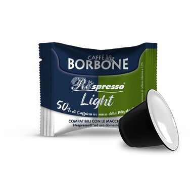 Кавові капсули Caffè Borbone Oro, сумісні з Nespresso, Light Mischung, 50 шт по 0.25 г