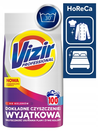 Пральний порошок Vizir Professional Color, 5,5 кг (100 прань)