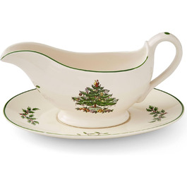 Соусниця з підставкою Spode, керамічний набір, різнокольорова, у коробці