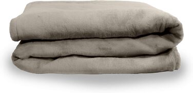 Електрична ковдра Cecotec HeatConfort ThermalBlanket (160x130) з автоматичним вимкненням, 9 температурних режимів та м'яким флісом