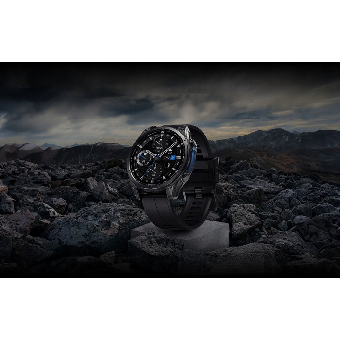 Смарт-годинник Zeblaze Vibe 8 (MIL-STD), сірий: AMOLED-дисплей, ліхтарик, вимірювання сатурації, до 60 днів автономності