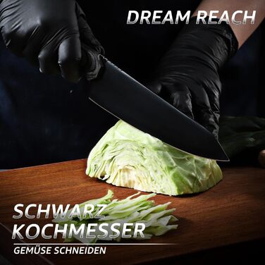 Ніж кухарський Dream Reach - професійний ніж з нержавіючої сталі з ергономічною ручкою для кухні, гриля, подарунок