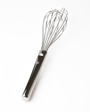 Турбо вінчик Johann Lafer з нержавіючої сталі | Ергономічна ручка та сплющені дроти для легкості | Точність, швидкість та насолода