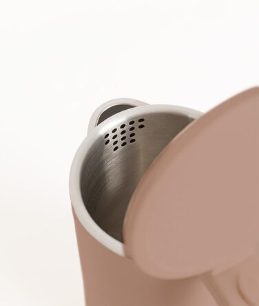 Електричний чайник Studio Pro 1L з регулюванням температури, підігрівом та системою зберігання кабелю, автоматичним відключенням, 1000W (Mokka)