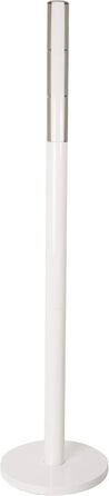 Umbra Flapper Coat Rack – Clothes Rack with 9 Foldable Hooks for Entryway and Office, Wood, White, 57.2 x 57.2 x 165.1 cm, White