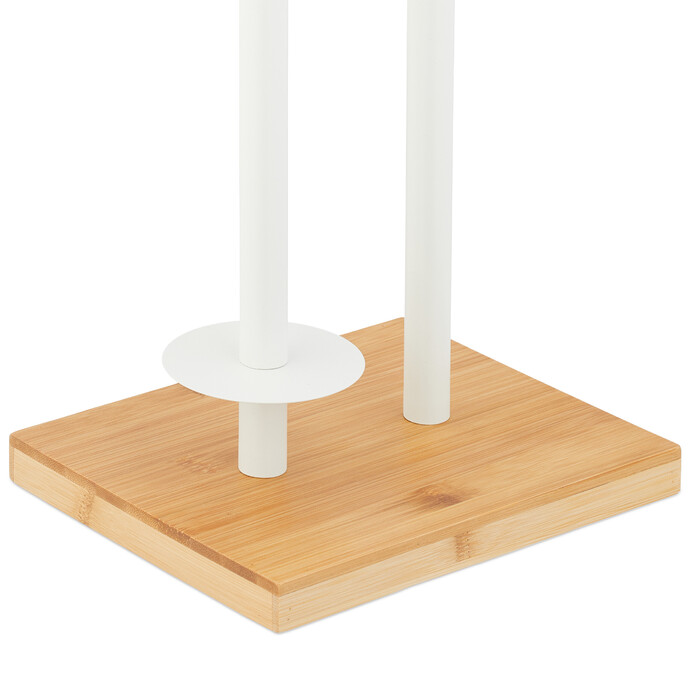Relaxdays Toilet Paper Holder with Shelf