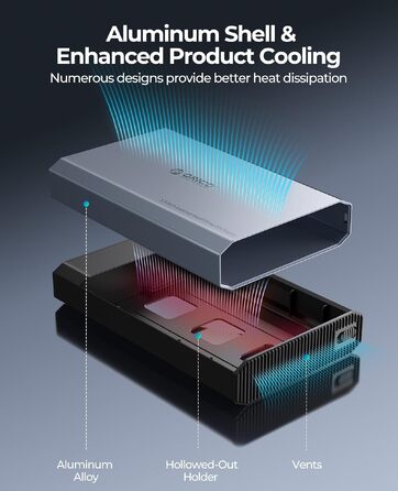 Зовнішній корпус для HDD/SSD ORICO 2.5