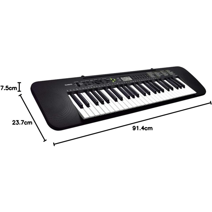 Клавішний синтезатор Casio CTK-240, 49 клавіш, чорний