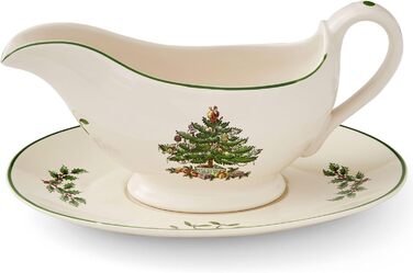 Соусниця з підставкою Spode, керамічний набір, різнокольорова, у коробці