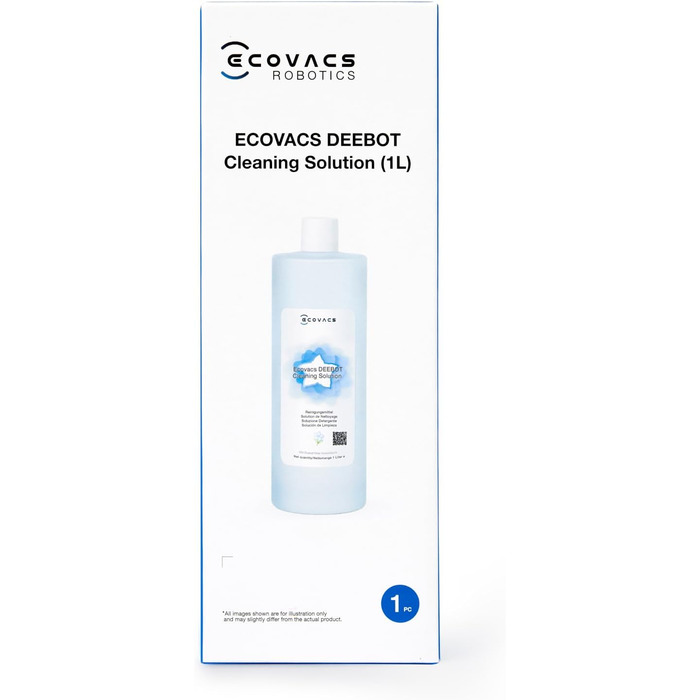 Робот-пилосос ECOVACS DEEBOT T30C Pro Omni GEN 2 з функцією миття, 15400Pa потужність всмоктування, автопорожнення, гаряча сушка, 200 хвилин роботи, ідеальний для шерсті тварин та килимів (T30C PRO Iteration), 1 л миючого розчину ECOVACS