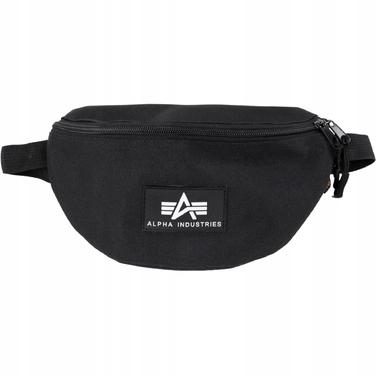 Поясна сумка Alpha Industries Rubber, чорна