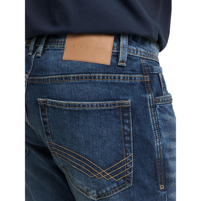 Джинси чоловічі Tom Tailor Josh Regular Slim 33W/34L Mid Stone Wash Denim