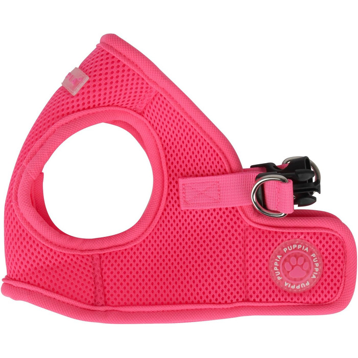 Шлейка для собак Puppia Weste Neon кольору - високої якості та комфортна, підходить для цуценят, зелений (рожевий), XS