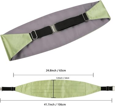 Метелик Alizeal чоловічий однотонний, з підтяжками та нагрудною хустинкою, подарунковий набір (132 Оливковий)