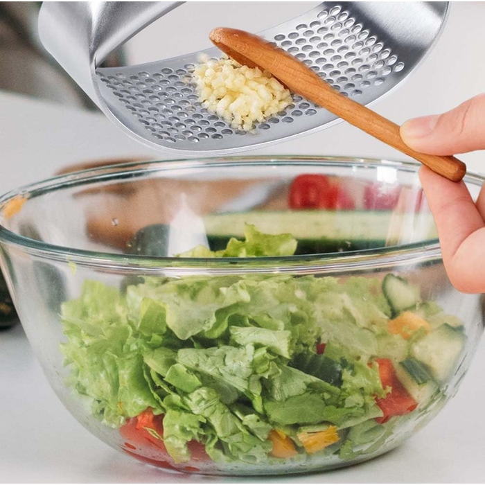 Преміум-прес для часнику з нержавіючої сталі, 2025, зручний, легко миється, для часнику та імбиру