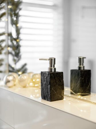 Дозатор мила WENKO Slate Rock - стильний дизайн, надійність