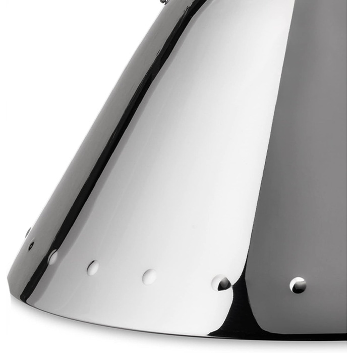 Alessi 9093 REX B Water Kettle, Stainless Steel, Black, 9 x 25 x 26.5 cm, Units, 1.0