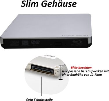 Зовнішній корпус для HDD/SSD SATA 2.5