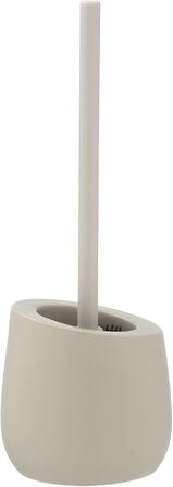 Набір для туалету WENKO Badi: тримач для щітки та очисник обідка, кераміка, бежевий