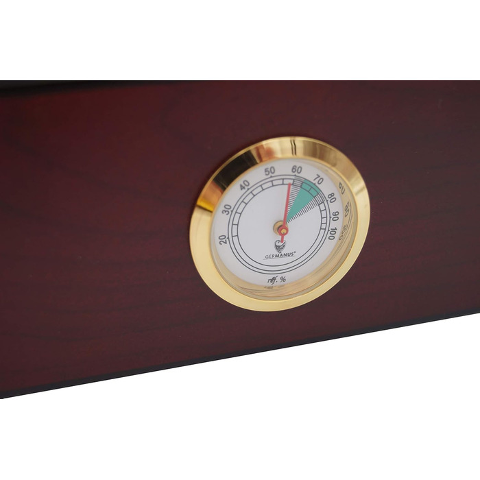 Набір для сигар Humidor Set 237 від Germanus з кристальним зволожувачем та гігрометром