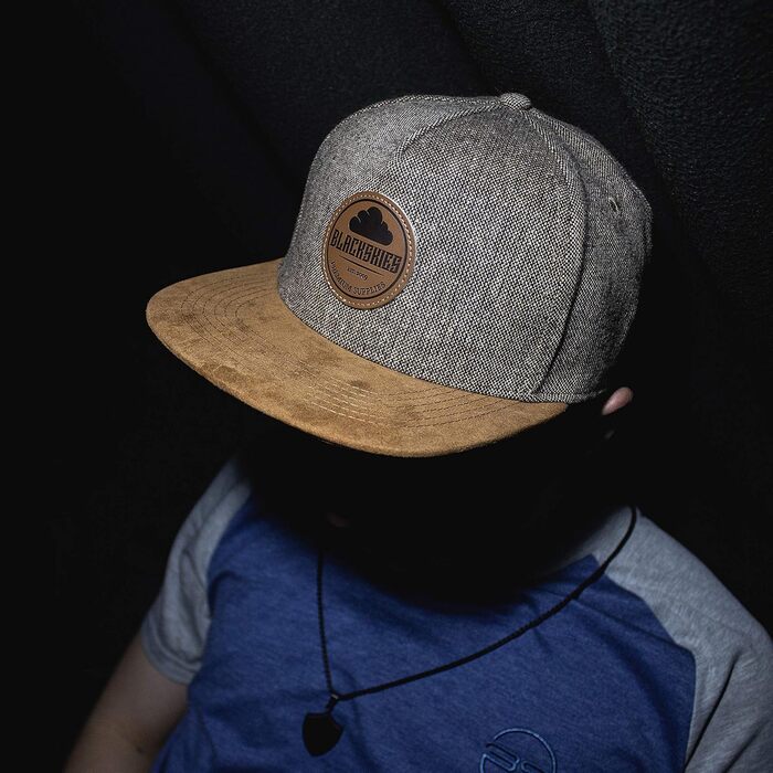 Кепка Blackskies® Pathfinder Snapback | З регулюванням | Бейсболка для чоловіків та жінок | Преміум якість | Streetwear, Outdoor | Колір: Коричневий меланж