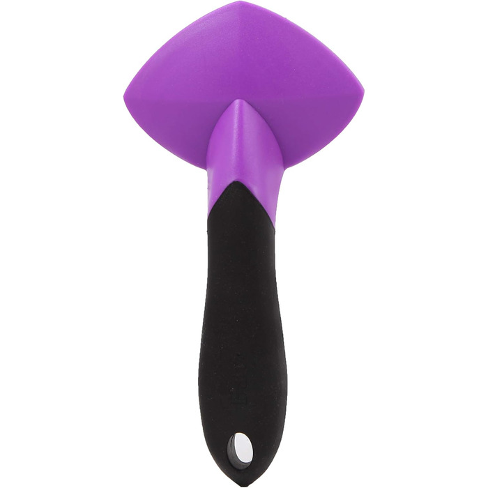 Грумінг-щітка Hartz Groomer's Best для котів та собак, чорно-фіолетова, 1 шт.