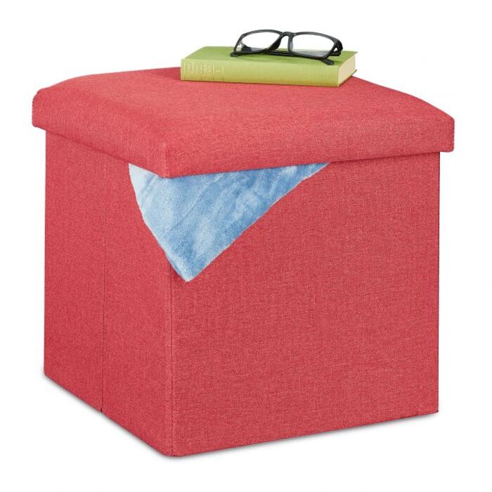 Relaxdays Ottoman з місцем для зберігання речей
