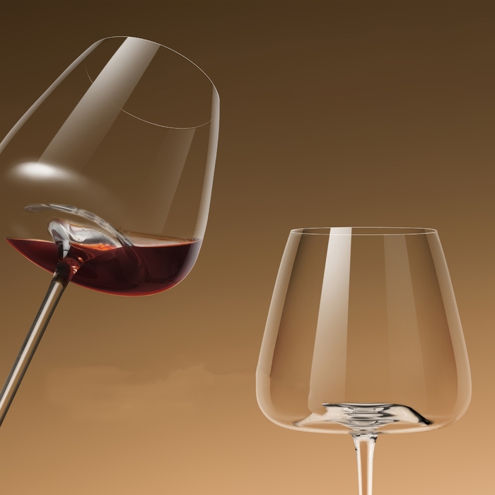 Келихи для червоного вина CnGlass, 540 мл, 2 шт.
