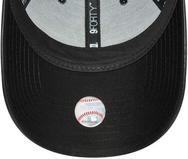 Кепка New Era WMNS 9Forty Adjustable NY Yankees чорного кольору, розмір OneSize
